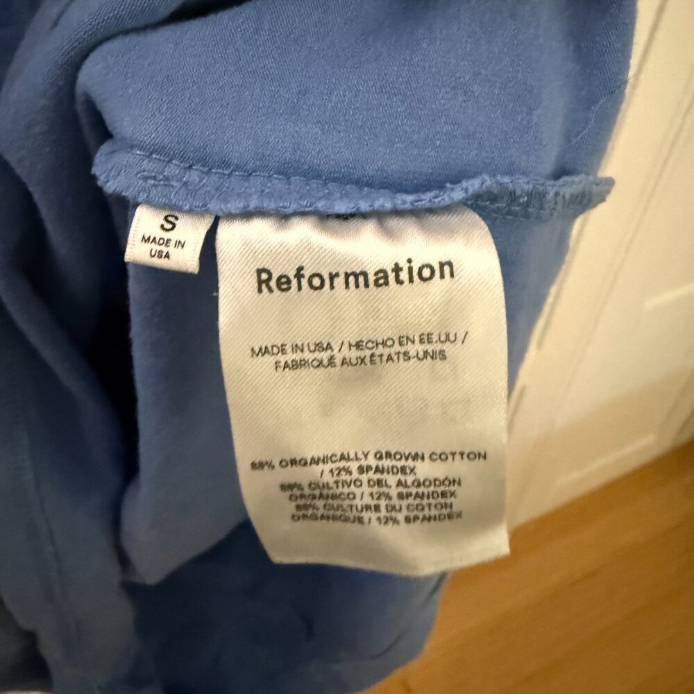 Reformation Sky Blue Mini Dress - Picture 3 of 3